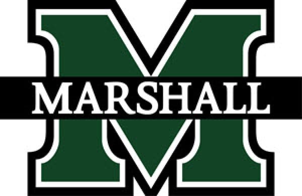 Логотип Marshall University