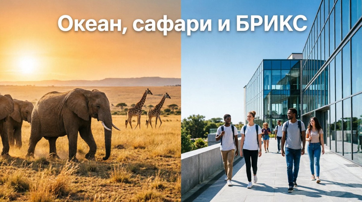 ЮАР: Ваше образование будущего в стране, где встречаются океан, сафари и БРИКС